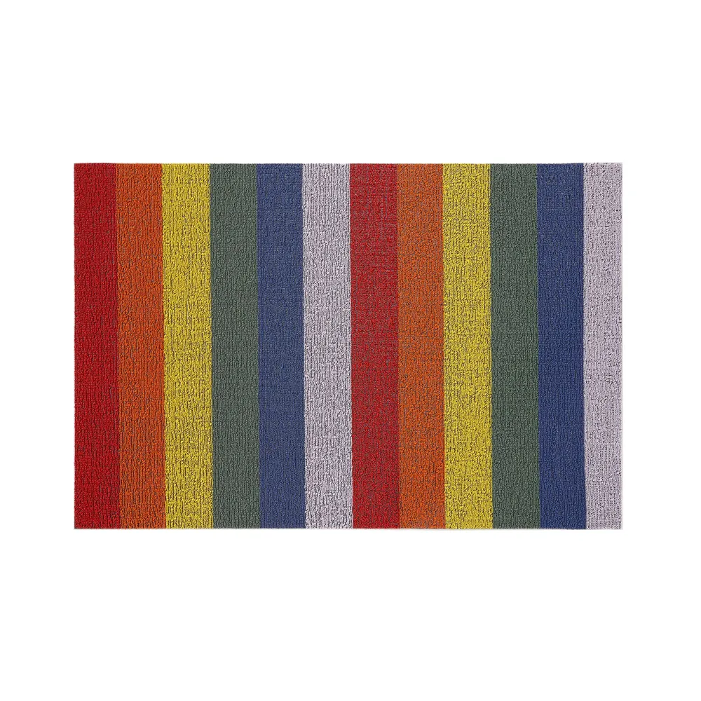 Chilewich Easy-Care Pride Stripe Doormat | West Elm