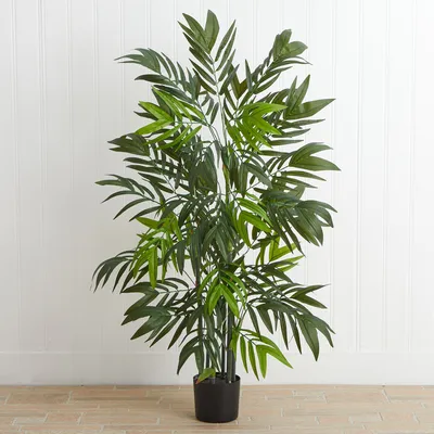 Faux Potted Bamboo Palm Tree | West Elm