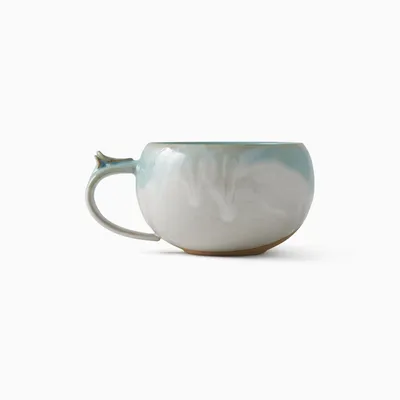 Pottery32 Hand-Painted Raw Clay Mug | West Elm
