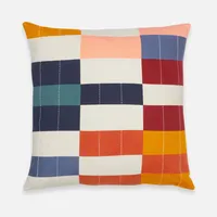 Anchal Project Multi-Check Quilt Throw Collection | West Elm