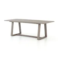 Teak Wood Outdoor Dining Table (86.5") | West Elm