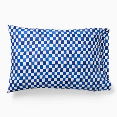 Checkered Pillowcase Set | West Elm