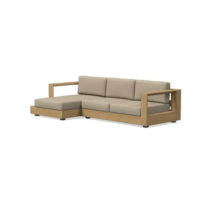Telluride Outdoor -Piece Chaise Sectional Cushion Covers | West Elm