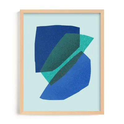 Paper Space I Framed Wall Art by Minted for West Elm Kids |