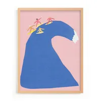 Surf's Up Framed Wall Art by Minted for West Elm Kids |
