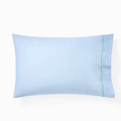 Soft Cotton Percale Pillowcase Set | West Elm