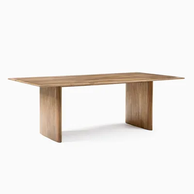 Extra Deep Anton Solid Wood Dining Table (86") | West Elm
