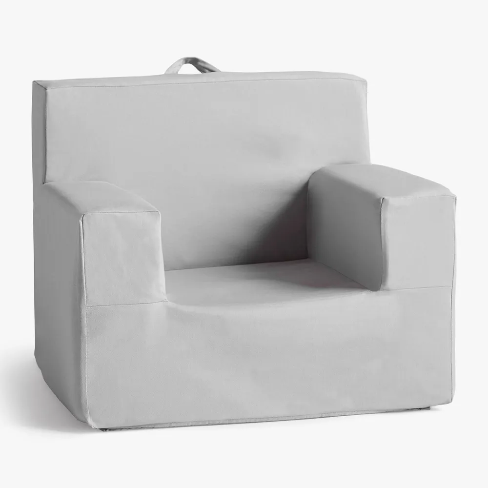 Anywhere Chair - Twill Slipcover | West Elm