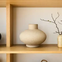 Combed Ceramic Vases | West Elm