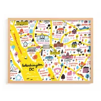 I Love DC Framed Wall Art by Minted for West Elm Kids |