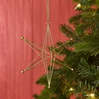Vintage Modern Wire Star Ornament | West Elm