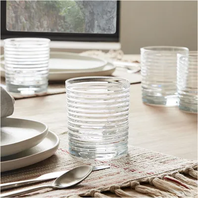 Hoops Double Old Fashioned Glass Sets | West Elm