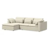 Harmony Modular Leather Piece Chaise Sectional | Sofa With West Elm