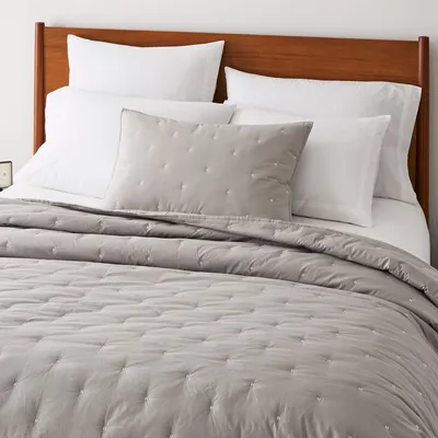 Open Box: 400-Thread-Count Organic Percale Layered Bedding Look | West Elm