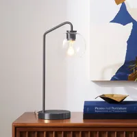 Sculptural Globe Table Lamp | Modern Light Fixtures West Elm