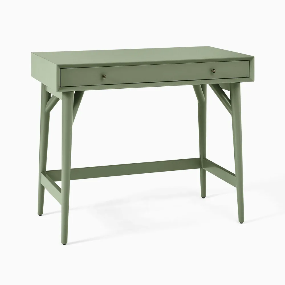 Mid-Century Painted Mini Desk (36") | West Elm