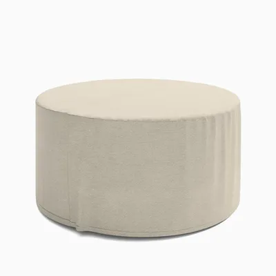 Marbled Drum Outdoor Coffee Table Protective Cover | West Elm