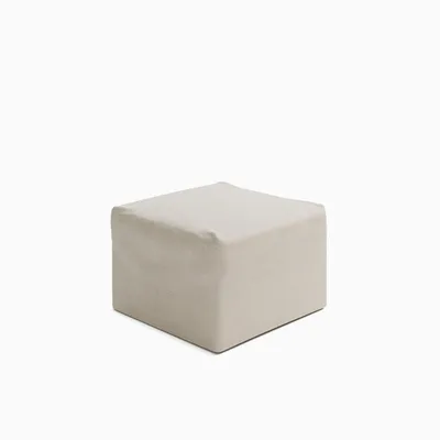 Portside Outdoor Ottoman Protective Cover | West Elm