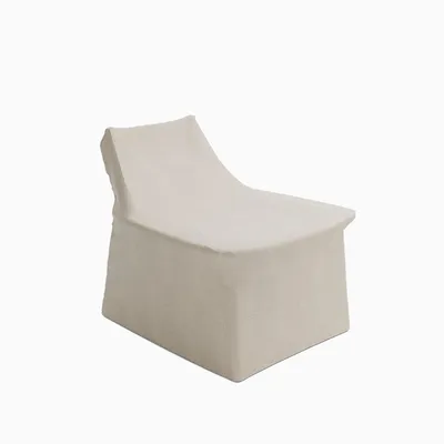 Mid-Century Outdoor High-Back Lounge Chair Protective Cover | West Elm