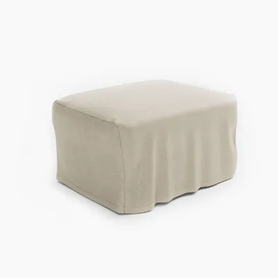 Porto Outdoor Ottoman Protective Cover | West Elm