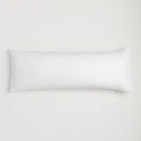 European Flax Linen Body Pillow Cover | West Elm