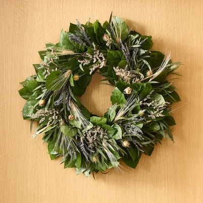 Dried Willow Wreath | West Elm