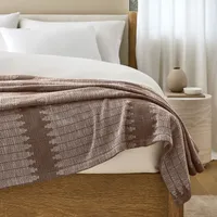 Reversible Woven Bed Blanket | West Elm