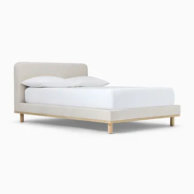 Romi Upholstered Bed | West Elm