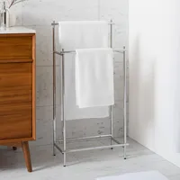 Modern Overhang Freestanding Towel Rack | West Elm
