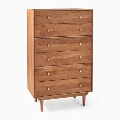 Keira Solid Wood 6-Drawer Dresser (34") | West Elm