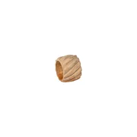 Costa Nova Spiral Wood Napkin Rings (Set of 4) | West Elm