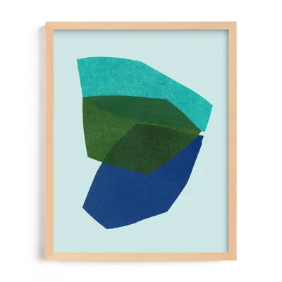Paper Space II Framed Wall Art by Minted for West Elm Kids |