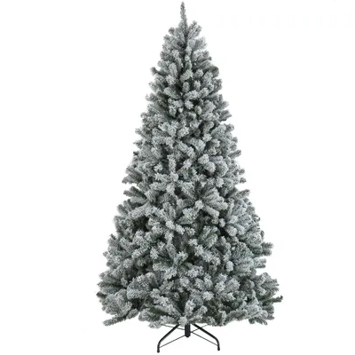 Faux Snowy North Valley Spruce Tree - 7.5' | West Elm