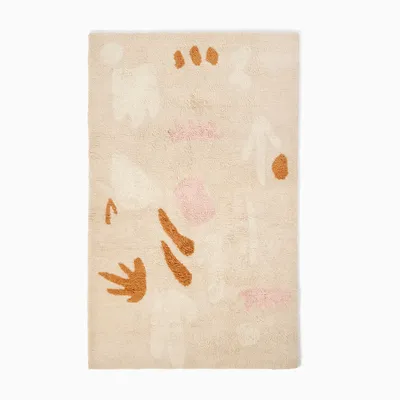 Abstract Desert Shapes Easy Care Rug | West Elm