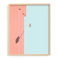 "Palm Springs - A Color Study" Framed Art by Minted for West Elm |
