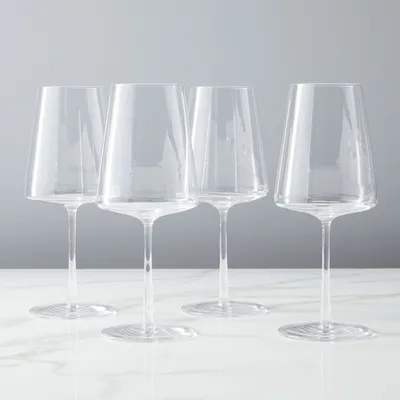 Horizon Lead-Free Crystal Wine Glass Sets | West Elm