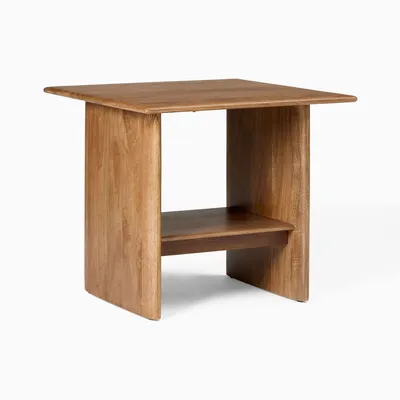 Anton Solid Wood Side Table (25") | West Elm