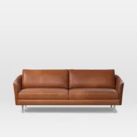 Sloane Leather Sofa (78") | West Elm