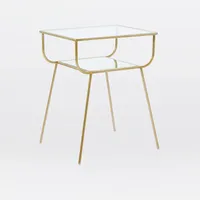 Curved Terrace Nightstand (19") | West Elm