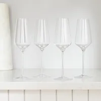 Starlight Lead-Free Crystal Champagne Glass Sets | West Elm