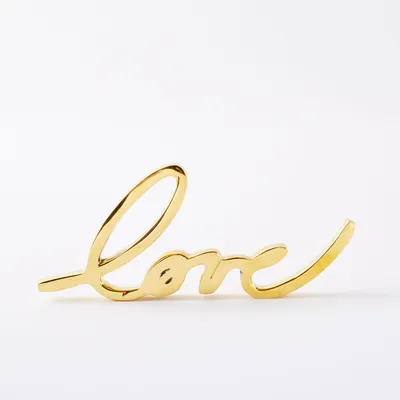 Brass Love Object, Decorative Accents | West Elm