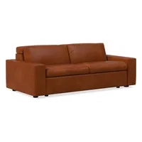 Enzo Leather Reclining Sofa (77"–93") | West Elm