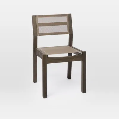 Portside Outdoor Textilene Dining Chair - Clearance | West Elm