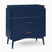 Mid-Century Painted 3-Drawer Changing Table (36") | West Elm