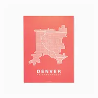 Native Maps City Prints | West Elm