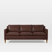 Hamilton Leather Sofa (70"–91") | West Elm