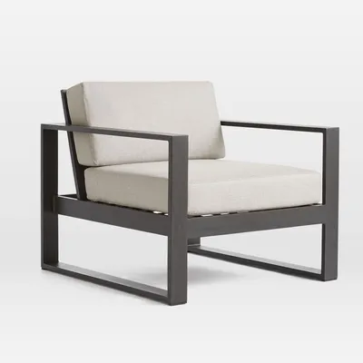 Portside Aluminum Outdoor Lounge Chair | West Elm