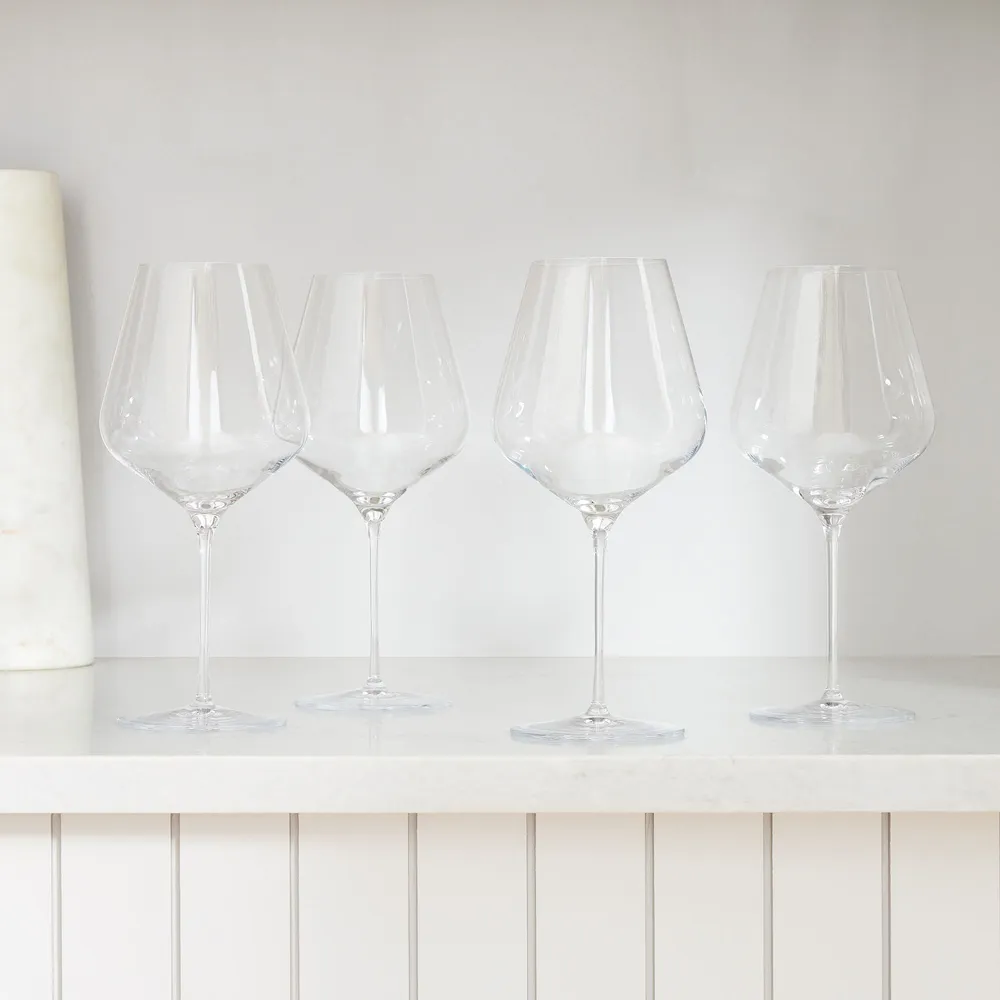 Starlight Lead-Free Crystal Red Wine Glass Sets | West Elm