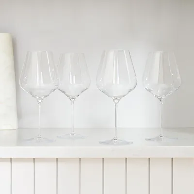 Starlight Lead-Free Crystal Red Wine Glass Sets | West Elm