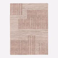 Painted Mixed Stripes Rug | West Elm